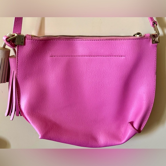 Kate Spade Foster Court Pepper Crossbody Handbag Rouge Pink Very Nice - Picture 13 of 13